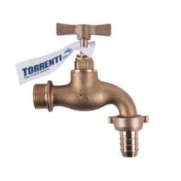 TORRENTI TAP BRASS HOSE H/DUTY RANGE