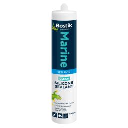 BOSTIK MARINE SILICONE CLEAR RANGE