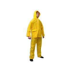 SKUDO ELITE RAIN SUIT 2PIECE RUBBERISED YELLOW RANGE