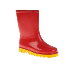 KIDDIES GUMBOOTS RED & YEL RANGE