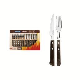 TRAMONTINA CUTLERY BRAAI SET 12PC RANGE