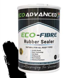 ECO ADVANCED ECOFIBRE RUBBER SEALER 5L BLACK