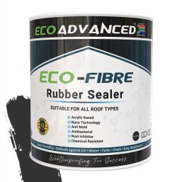 ECO ADVANCED ECOFIBRE RUBBER SEALER 1L CHARCOAL