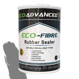 ECO ADVANCED ECOFIBRE RUBBER SEALER 5L DARK GREY