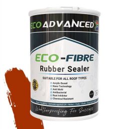 ECO ADVANCED ECOFIBRE RUBBER SEALER 5L TERRACOTTA