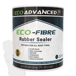 ECO ADVANCED ECOFIBRE RUBBER SEALER 1L WHITE