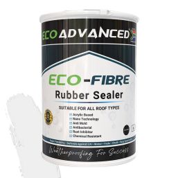 ECO ADVANCED ECOFIBRE RUBBER SEALER 5L WHITE