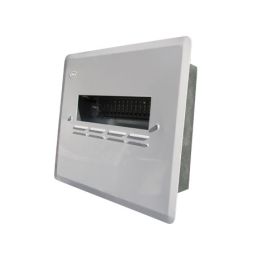 DISTRIBUTION BOARD MINI RAIL 12W SURFACE METAL