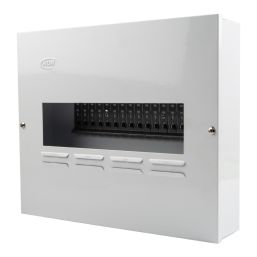 DISTRIBUTION BOARD MINI RAIL 16W SURFACE METAL