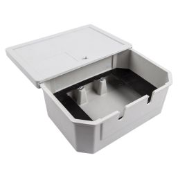 WATERPROOF ENCLOSURE WITH SLIDING LID 4X4