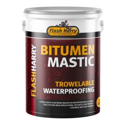 FLASH HARRY WATERPROOFING BITUMEN MASTIC 1L