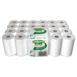 TWINSAVER TOILET PAPER 1PLY VIRGIN 48 PACK 0177