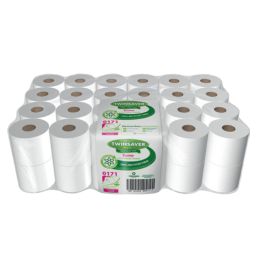 TWINSAVER TOILET PAPER 1PLY RECY ECONO 48PC 0171