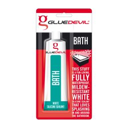 GLUEDEVIL BATH SILICONE WHITE 90ML