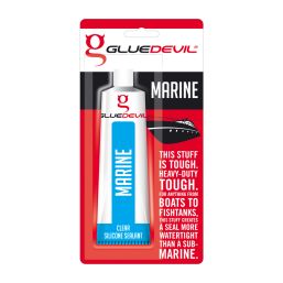 GLUEDEVIL MARINE SILICONE CLEAR 90ML