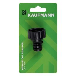 KAUFMANN 25MM TAP ADAPTOR FEMALE