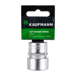 KAUFMANN SOCKET 1/2 INCH DRIVE 24MM