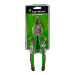 KAUFMANN PLIERS COMBINATION SOFT HANDLE 200MM