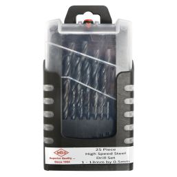 MITCO DRILL SET STEEL 25PC