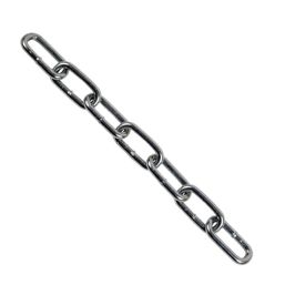 CHAIN MEDIUM LINK GALV 3MM X 30M (3.2MM)