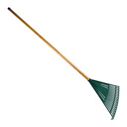 RAKE SINGLE PLASTIC WITH HANDLE