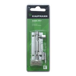 KAUFMANN BARREL BOLT 76MM CHR PLATED NECKED