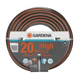 GARDENA COMF HIGHFLEX HOSE 13MMX20M W/O FITTINGS