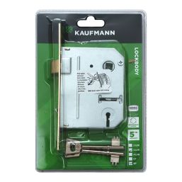 KAUFMANN LOCKBODY 3 LEVER SABS BRASS PLATED