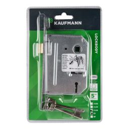 KAUFMANN LOCKBODY 4 LEVER SABS CHROME PLATED