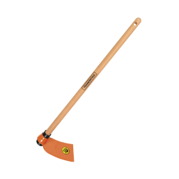 TRAMONTINA ORANGE HOE 60CM TOOL W/WOODEN HANDLE