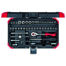 GEDORE RED 46 PIECE SOCKET SET 1/4INCH R49003046