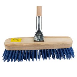 APOLLO BROOM HOUSEHOLD WOOD WITH METAL FIT 300MM