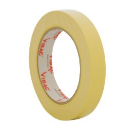 VPACK 1680 MASKING TAPE 18MM X 40M YELLOW