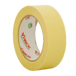 VPACK 1680 MASKING TAPE 36MM X 40M YELLOW