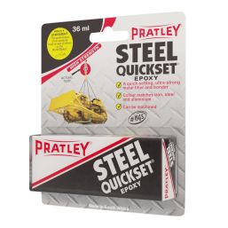 PRATLEY QUICKSET STEEL 36ML PER PACK NEW PACKAGE