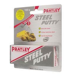 PRATLEY STEEL PUTTY 100G PER PACK NEW PACKAGING