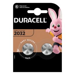 DURACELL BATTERY LITHIUM 2032 2 PACK