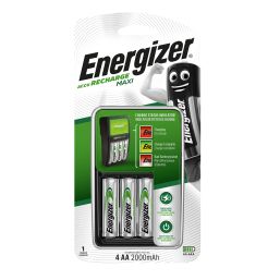 ENERGIZER BATTERY CHARGER MAXI INCL 4XAA 2000MAH