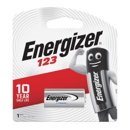 ENERGIZER BATTERY LITHIUM PHOTO 3V 123 1 PACK