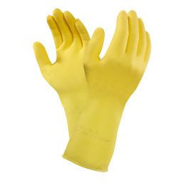 GLOVE LATEX HOUSEHOLD MEDIUM