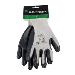 GLOVE NITROLITE GREY NITRILE PALM COATED