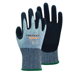 KAUFMANN HANVO GLOVE SUPER GRIP CUT 5 NITRILE