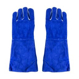 STRIKE-ARC WELDING GLOVE DBL PALM BLU 40CM