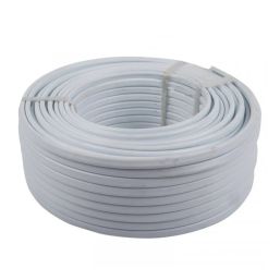 CABLE SURFIX 2 CORE + EARTH WHITE 20M 1.5MM