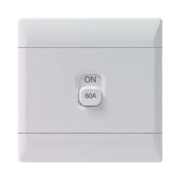 CBI PLUG SWITCH STOVE ISOLATOR 2P 4X4 WHITE