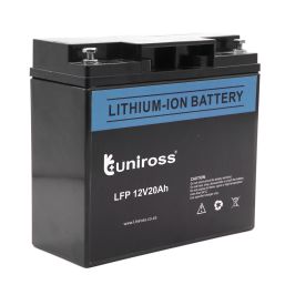 UNIROSS LITHIUM ION 12V 20Ah BATTERY