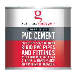 GLUE DEVIL PVC WELD HP 250ML