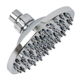 SHOWER ROSE ABS CHROMED 6 INCH 1 FUNCTION