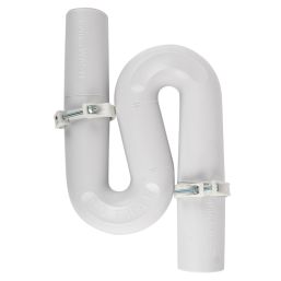 TRAP WHITE S 32X32MM (40MM PVC OUT)