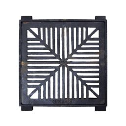 GRATE & FRAME SQUARE DISH 450X450 L/D